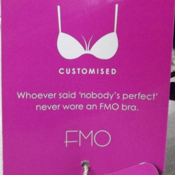 Black Plunge Bra 34G,FMO, Multiway Straps - Picture 7 of 10